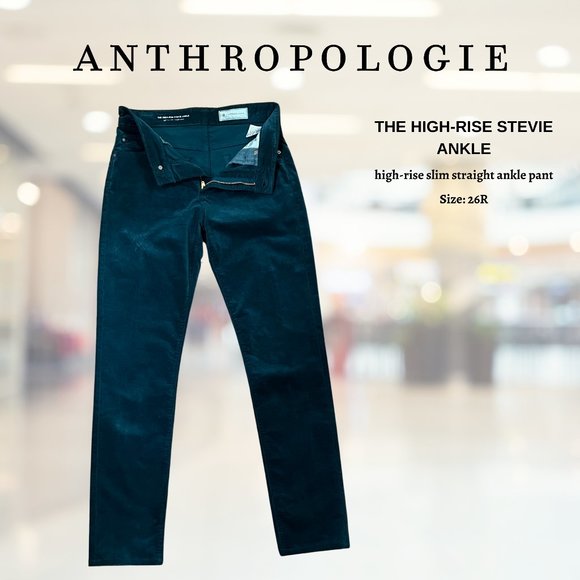 Anthropologie - AG The High-Rise Stevie Ankle - Picture 1 of 7